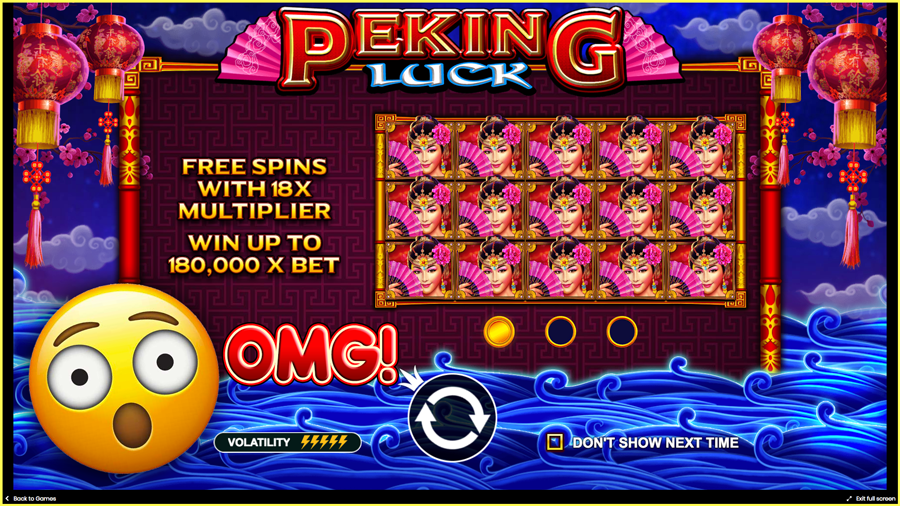Peking Luck 180k Max Win TGC